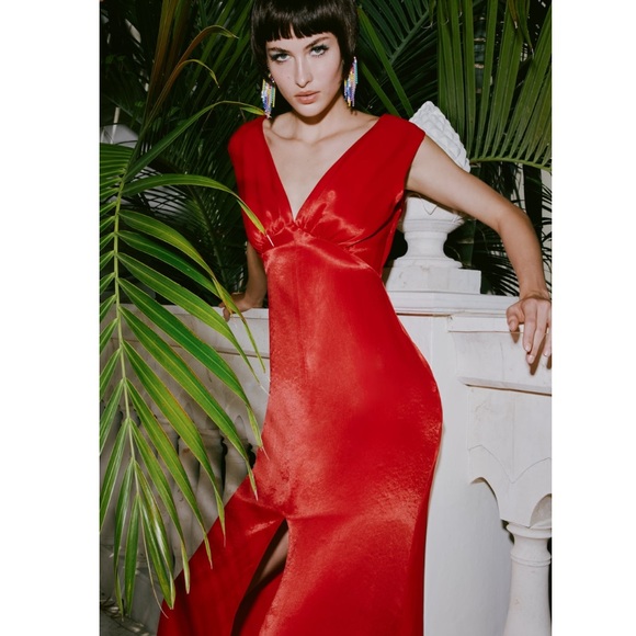 red cocktail dress Square Neck Satin Short Red Cocktail Dress with Pockets – loveangeldress